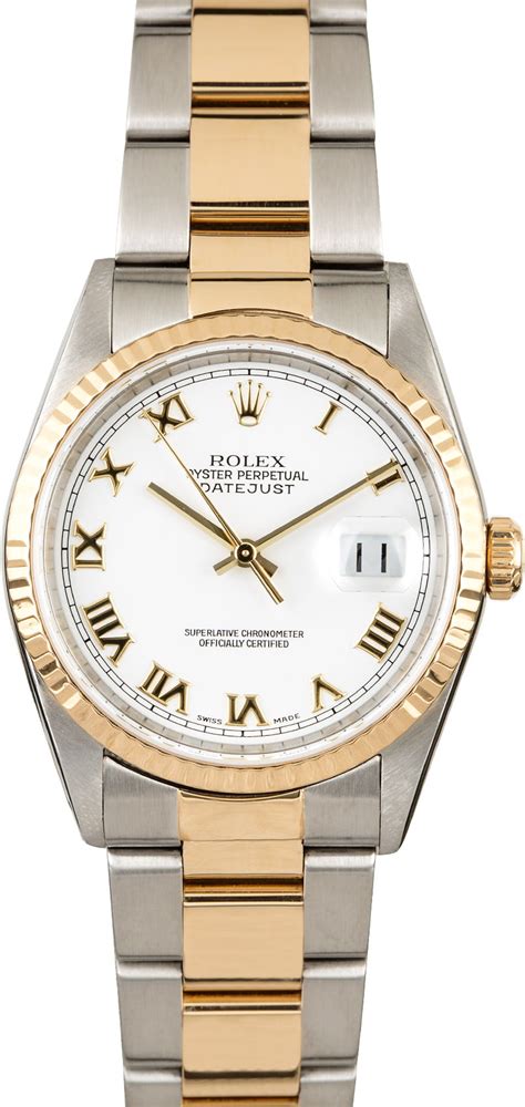 rolex oyster band 16233 and 16234 exchangeable